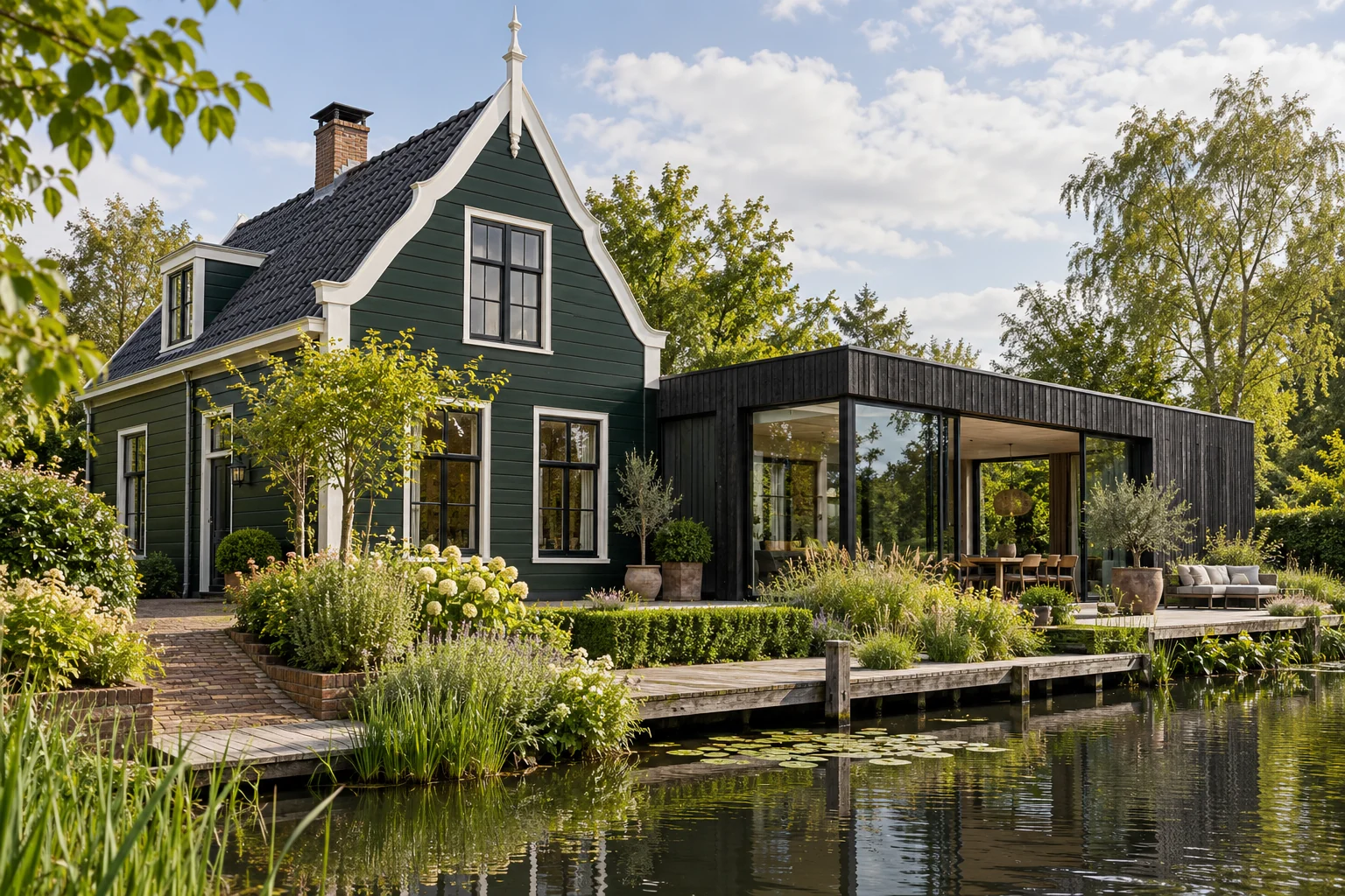 Inspiratie voor architectuur en afwerking